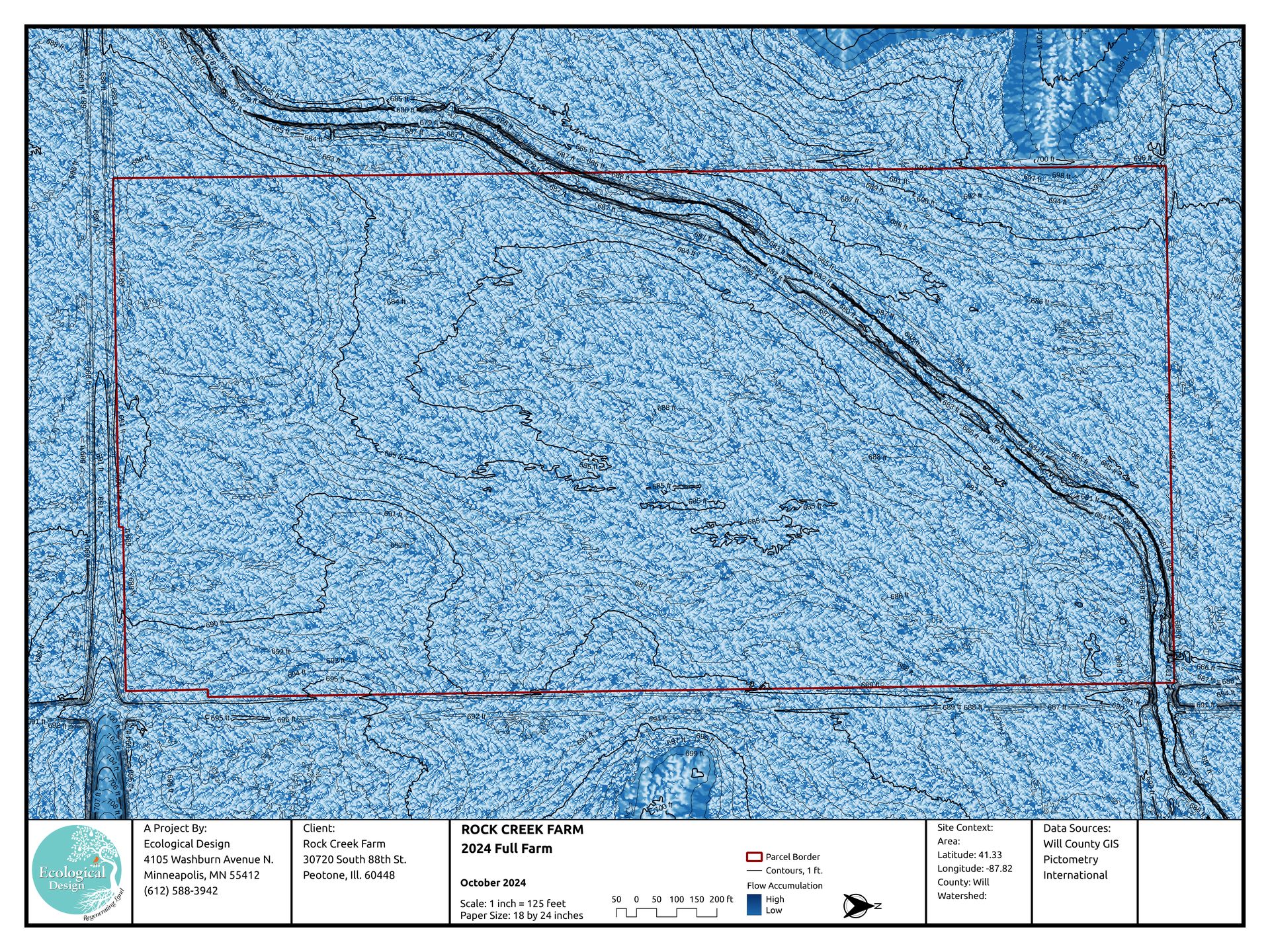 RCA water map